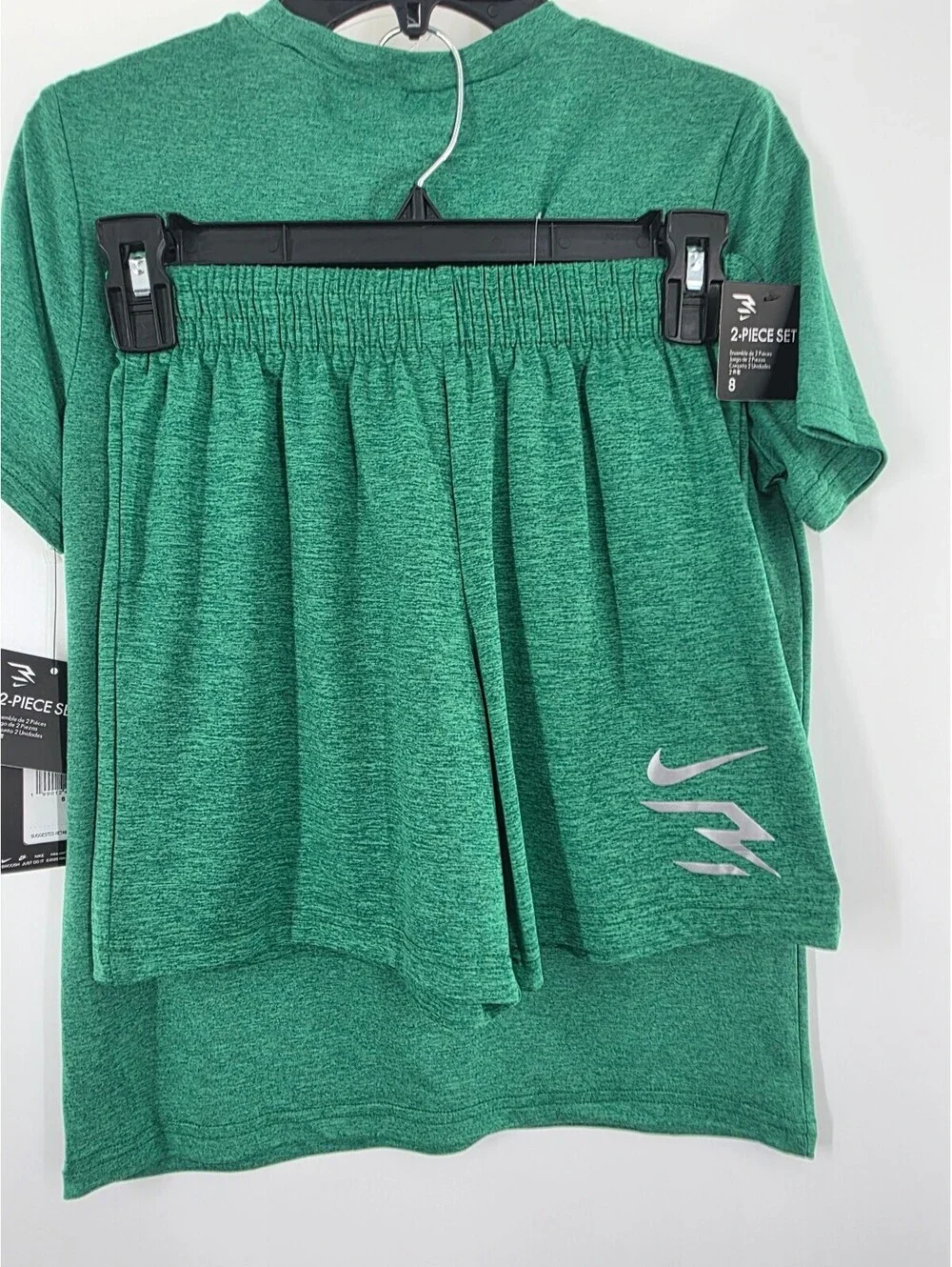 Nike Boys 2-Piece Set Malachite Heather Size 8